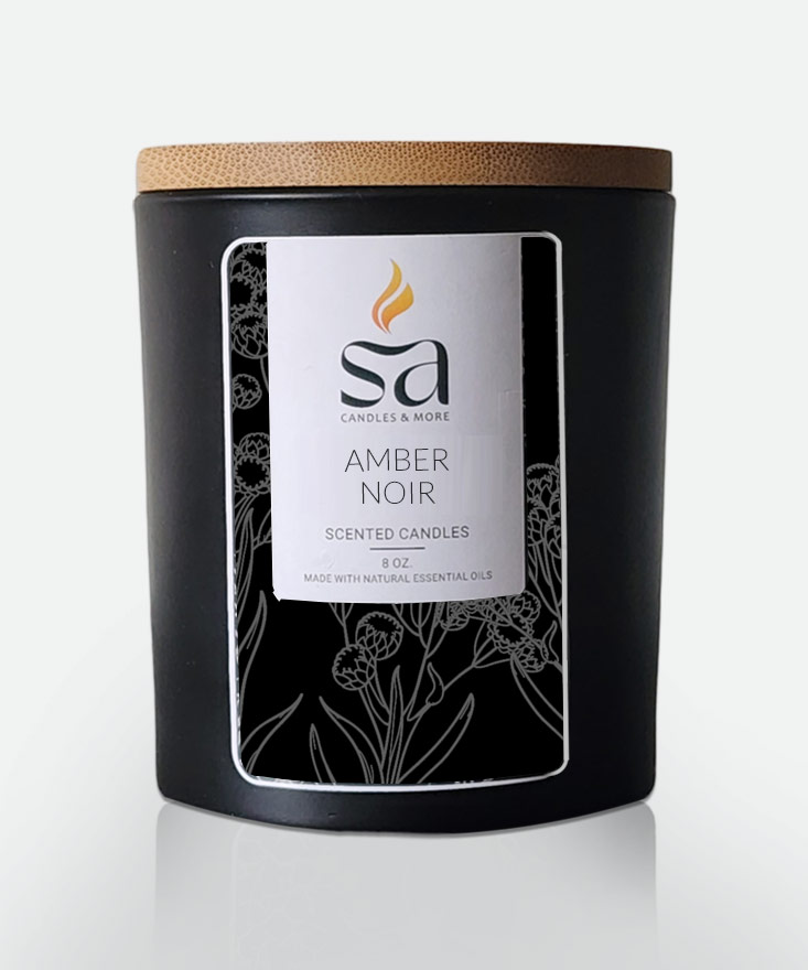 Amber Noir Candle