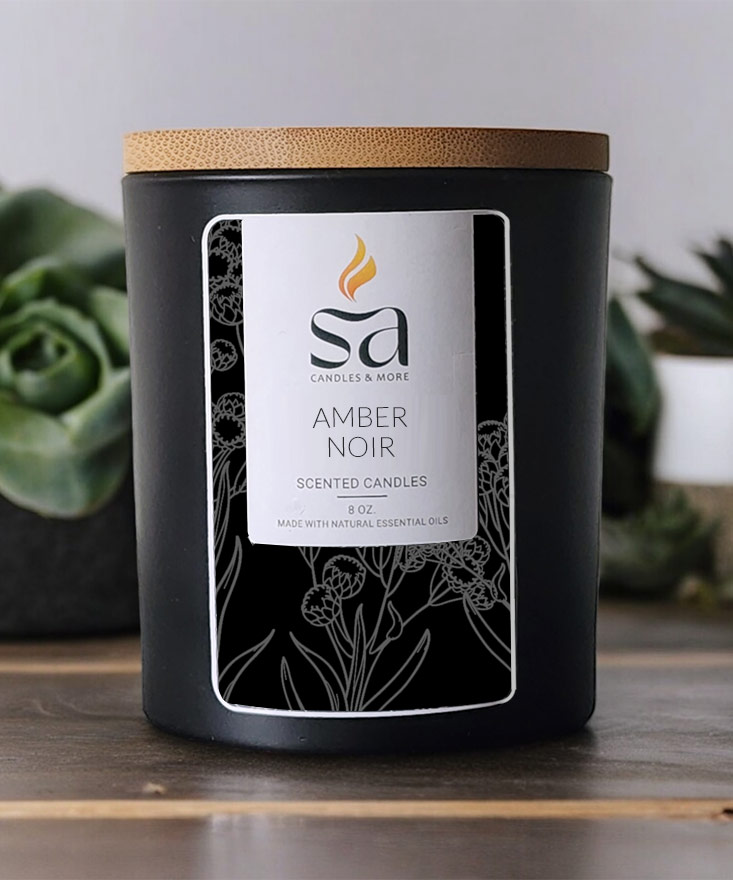 Amber Noir Candle-hover