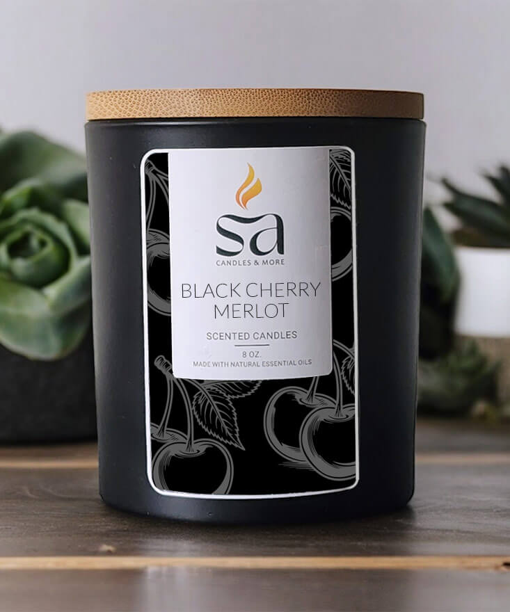 Black Cherry Merlot Candle-hover