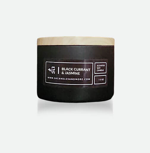 Black Currant & Jasmine Single Wick Candles hover