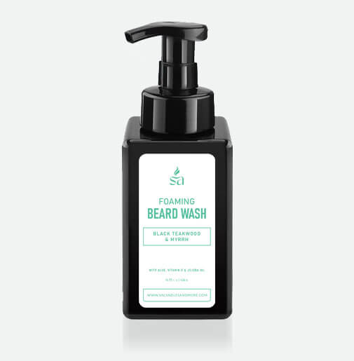 Black Teakwood & Myrrh Beard Wash hover