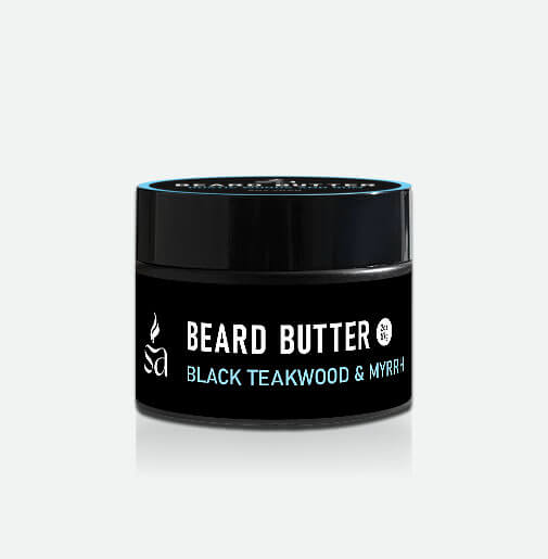 Black Teakwood & Myrrh Beard Butter