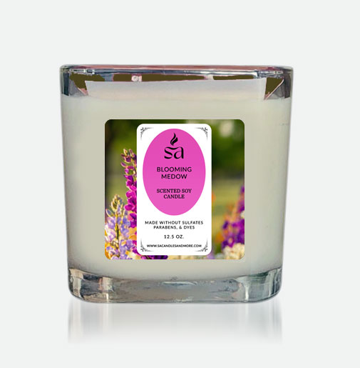 Blooming Meadow Mint 2 Wick Candles