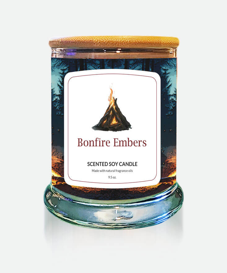 Bonfire Embers Candle