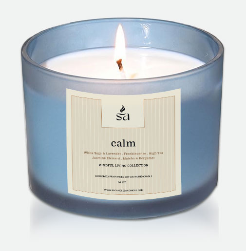 Calm 2 Wick Candles