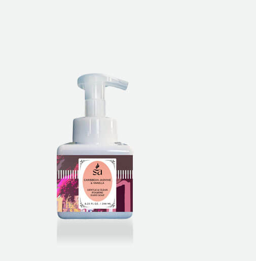 Caribbean Jasmine & Vanilla Foaming Hand Soap