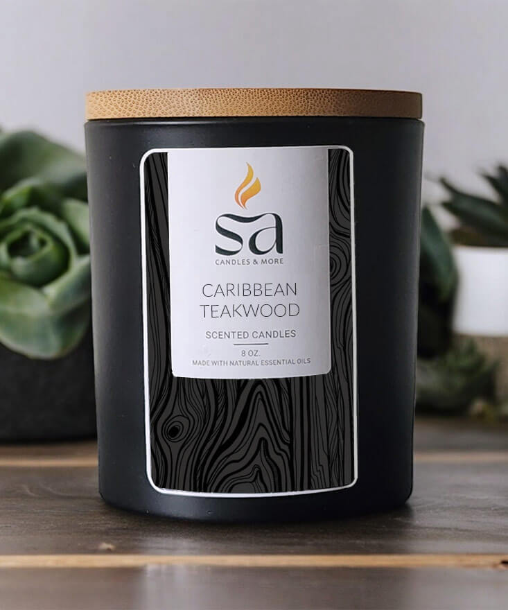 Caribbean Teakwood Candle-hover