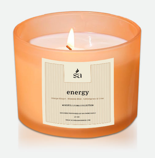 Energy Three Wick Candles