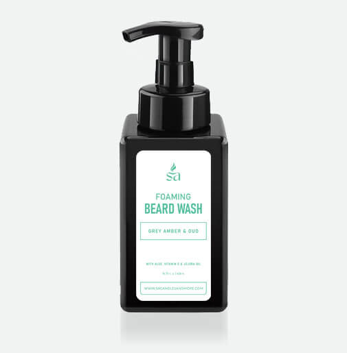 Grey Amber & Oud Beard Wash hover