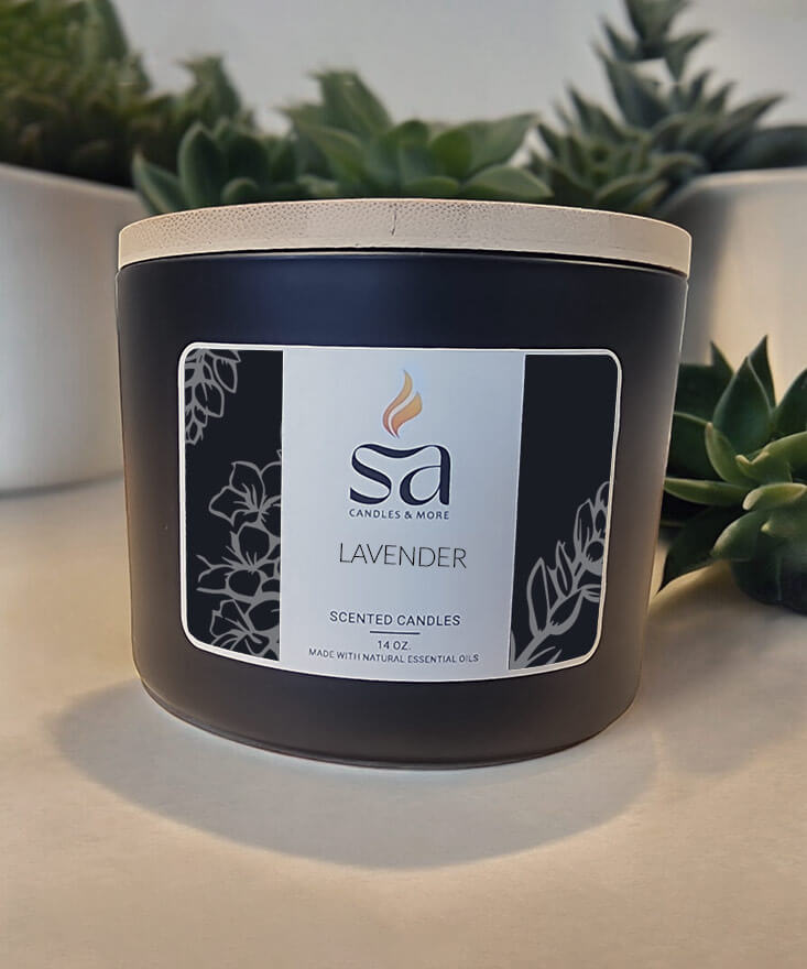 Lavender Candle