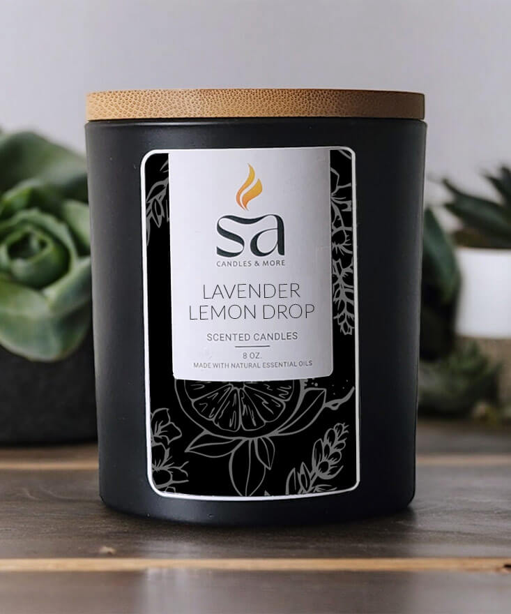 Lavender Lemon Drop Candle