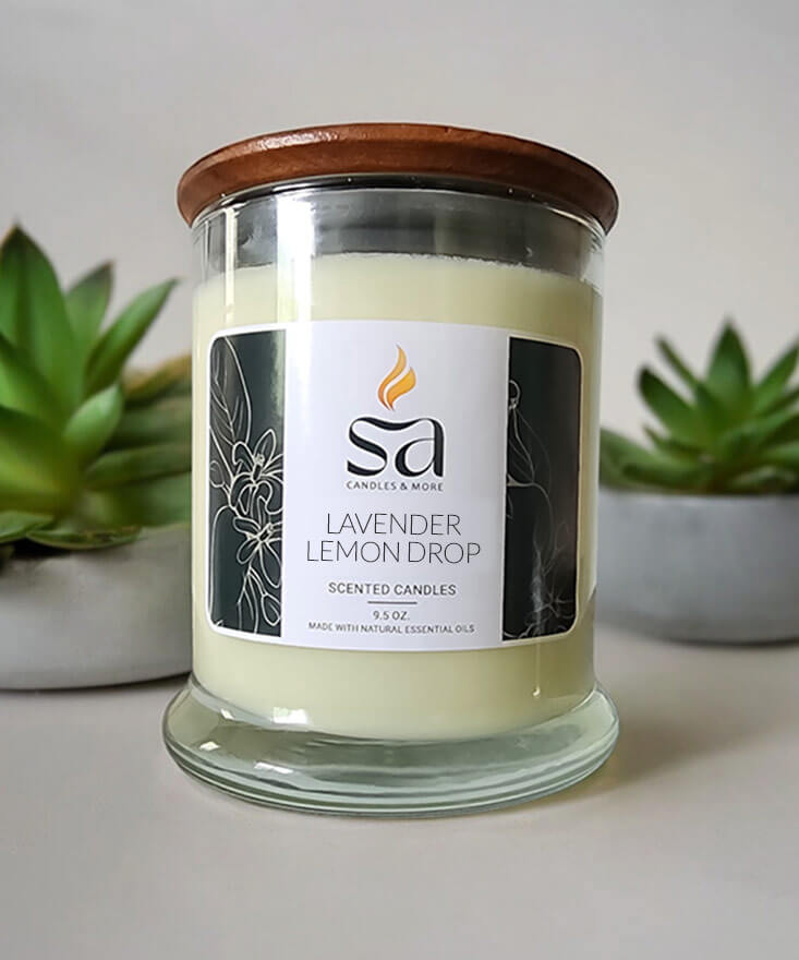 Lavender Lemon Drop Candle