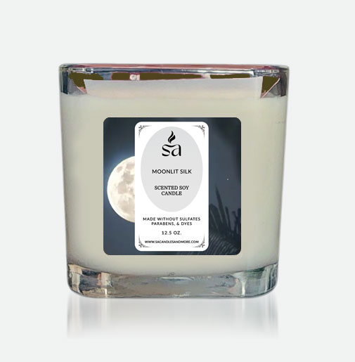 Moonlit Silk Three Wick Candles hover