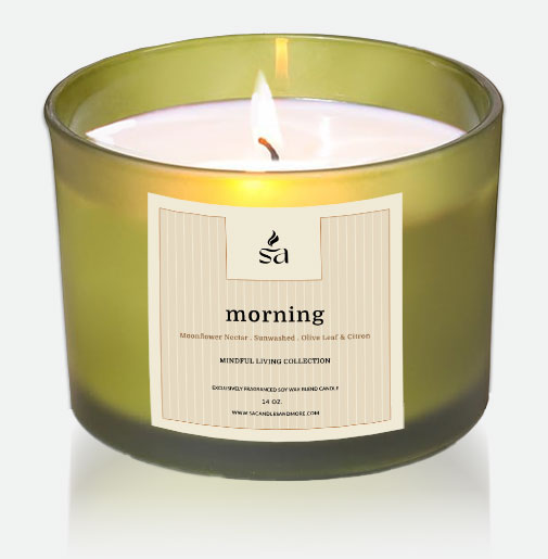 Morning 2 Wick Candles hover