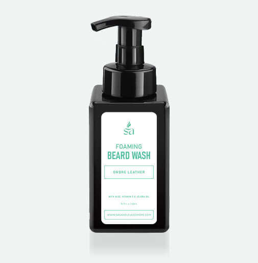 Ombre Leather Beard Wash