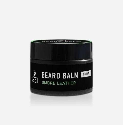 Ombre Leather Beard Balm