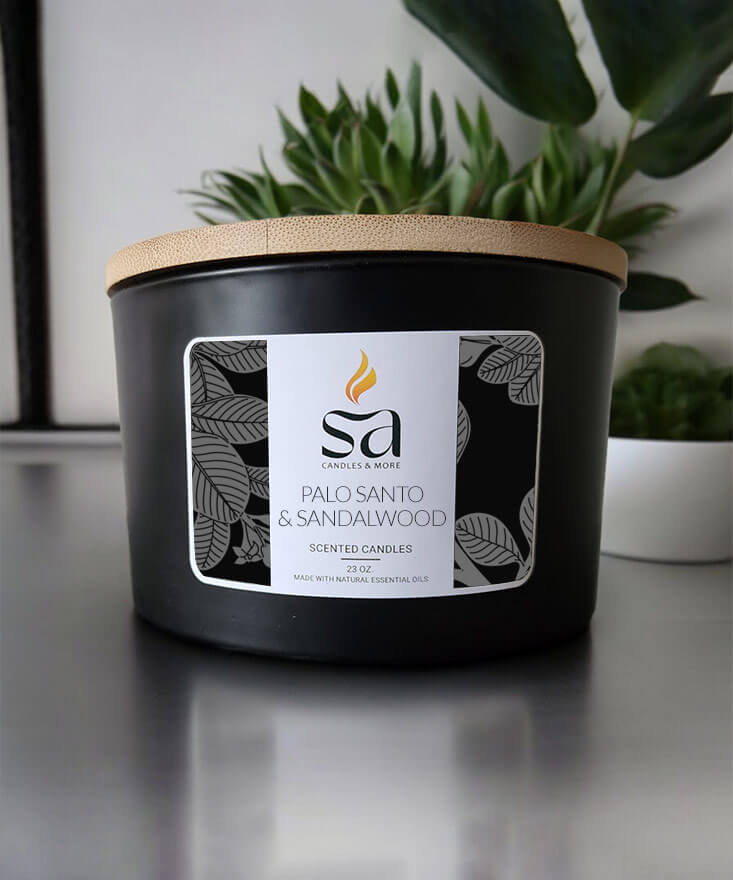 Palo Santo & Sandalwood Candle