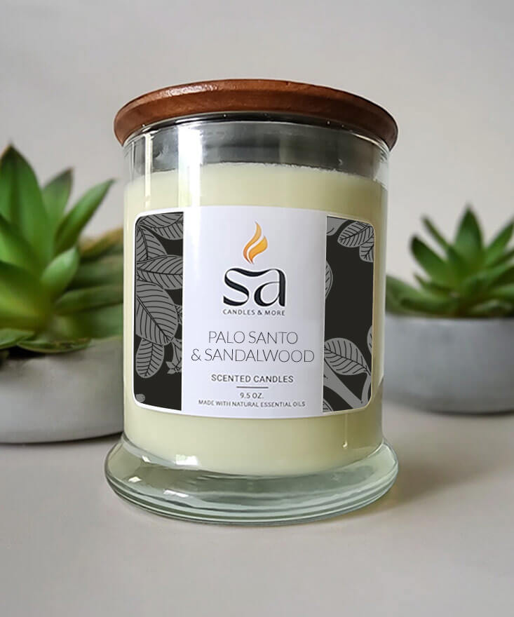 Palo Santo & Sandalwood Candle