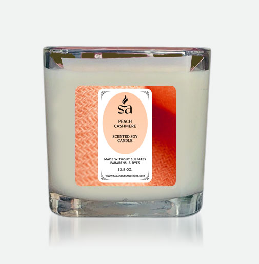 Peach Cashmere 2 Wick Candles hover