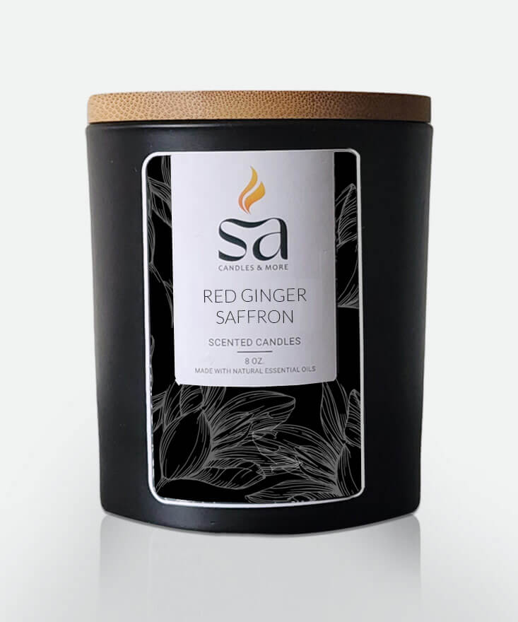 Red Ginger Saffron Candle