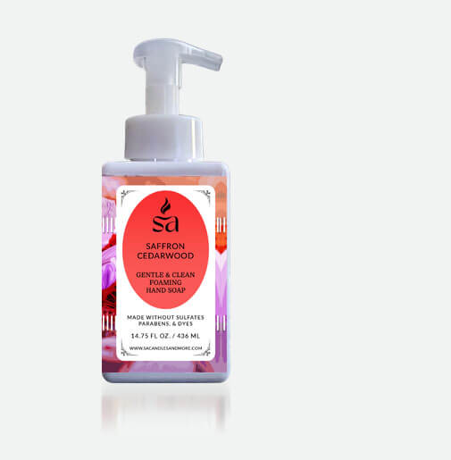 Saffron Cedarwood Foaming Hand Soap