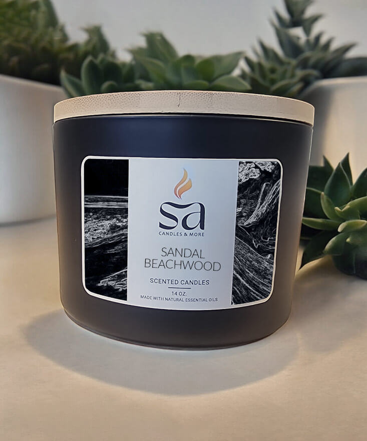 Sandal Beachwood Candle