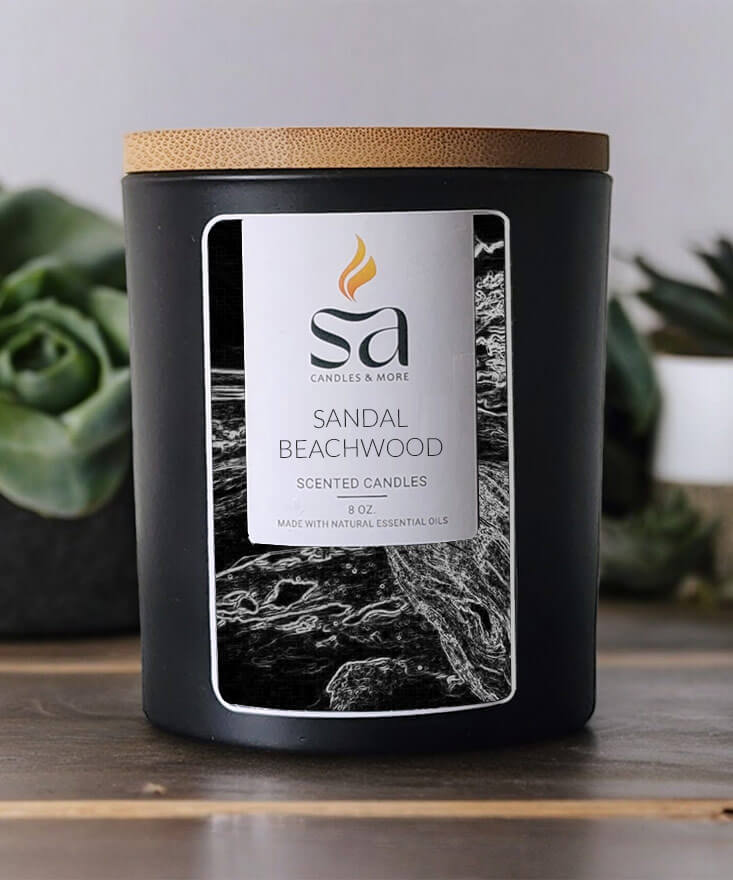 Sandal Beachwood Candle-hover