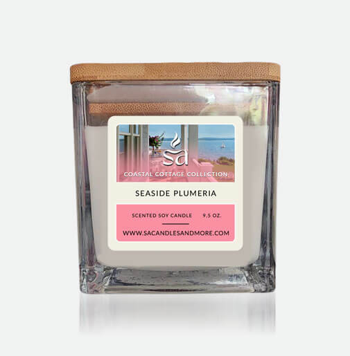 Seaside Plumeria 2 Wick Candles hover