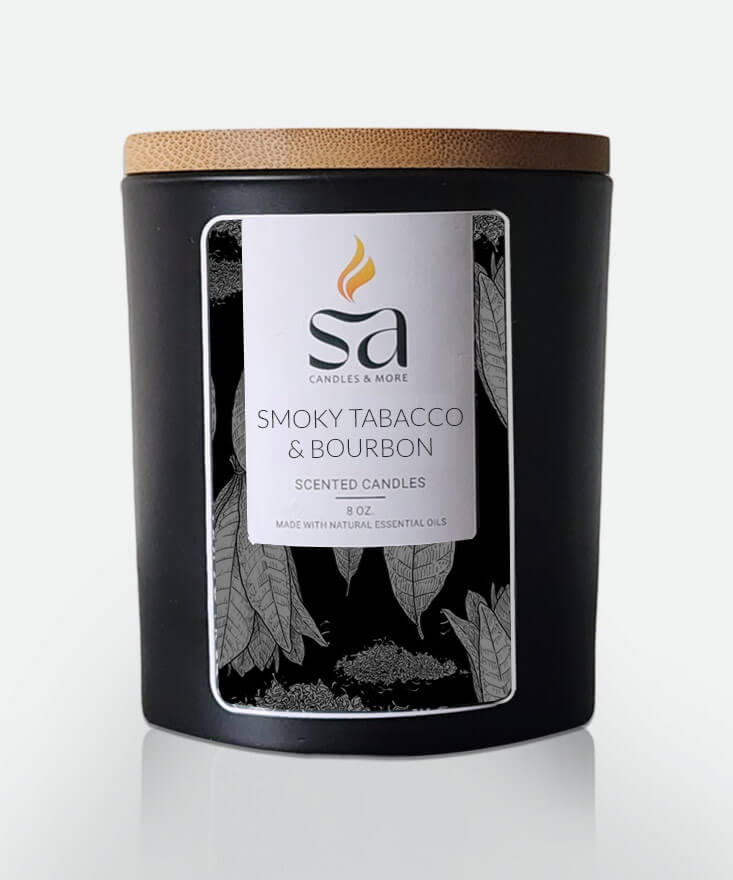 Smoky Tabacco & Bourbon Candle