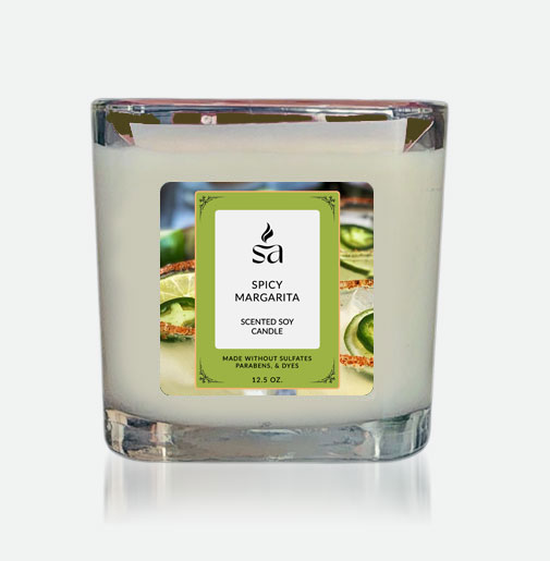 Spicy Margarita Three Wick Candles hover