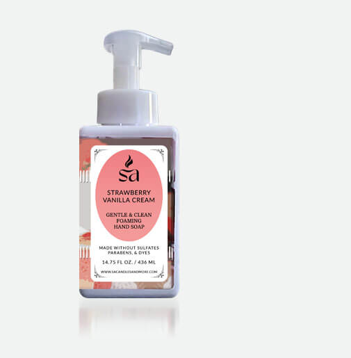 Strawberry Vanilla Cream Foaming Hand Soap