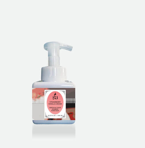 Strawberry Vanilla Cream Foaming Hand Soap hover