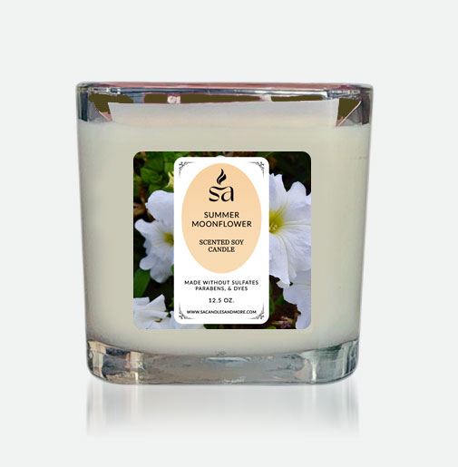 Summer Moonflower 2 Wick Candles