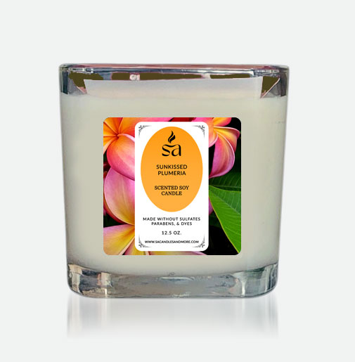 Sunkissed Plumeria 2 Wick Candles