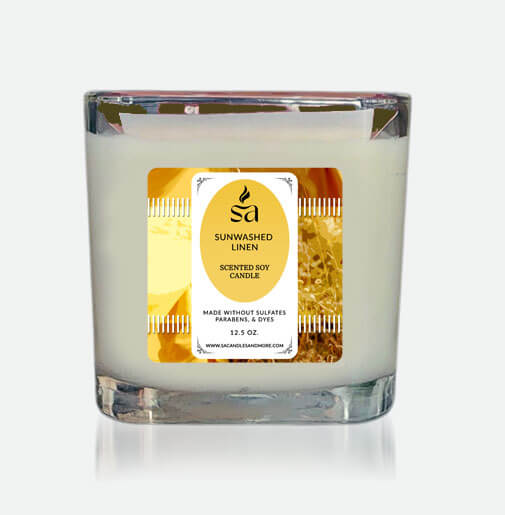 Sunwashed Linen Top Offer 2 Wick Candles hover