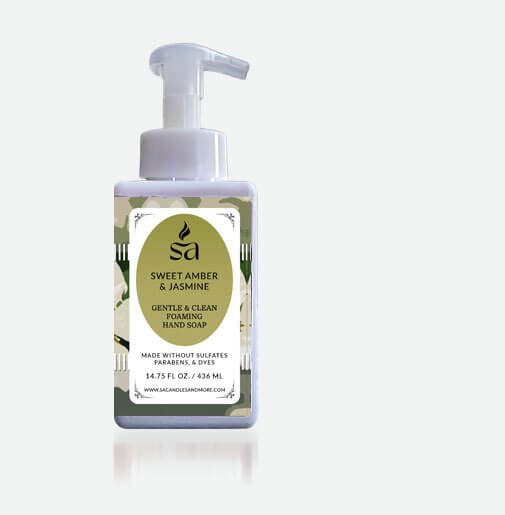 Sweet Amber & Jasmine Foaming Hand Soap hover