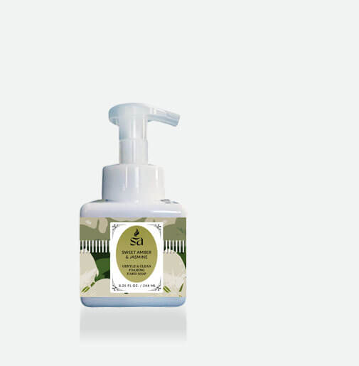 Sweet Amber & Jasmine Foaming Hand Soap
