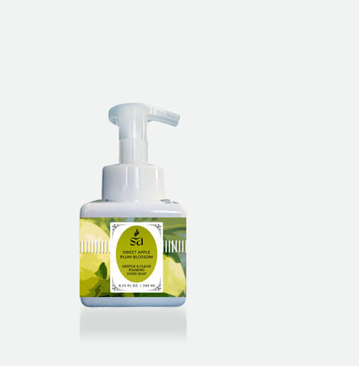Sweet Apple Plum Blossom Foaming Hand Soap