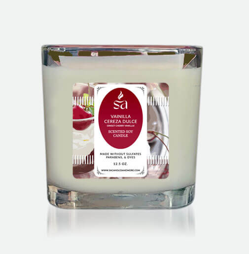Vainilla Cereza Dulce Top Offer 2 Wick Candles hover